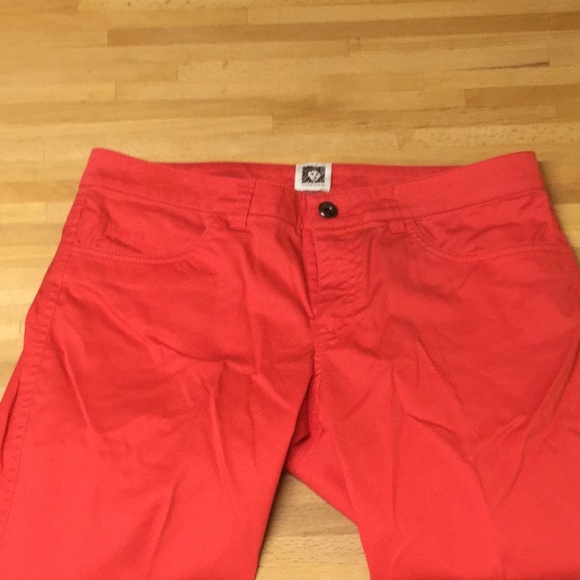 Red summer jeans - Picture 3 of 4